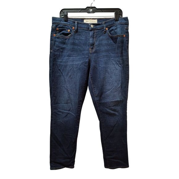 Gap 1969 Best Girlfriend Jeans Women's 30 Blue Stretch Denim 34x26 - Picture 1 of 7